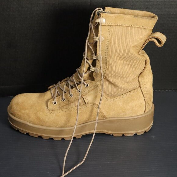 Altama Mens 11.5N Narrow Leather Desert Tan  Army Combat Boots SPE1C1-12-D-1053 - Picture 14 of 16